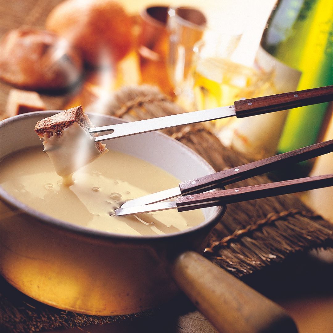 Recette de la fondue savoyarde 100% Beaufort